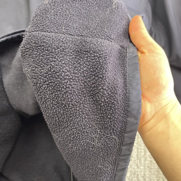 VTG Chlorophylle H. Tech Polartec Full Zip Jacket Fleece Dark Blue Men Sz Large - Picture 13 of 16